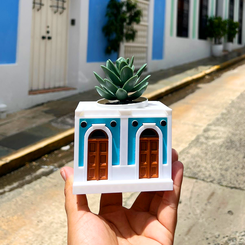 Tiesto Casita Doble Puerta