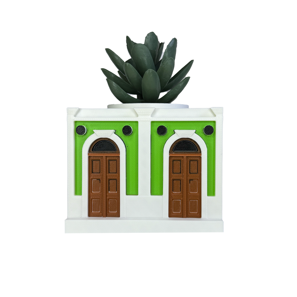 Tiesto Casita Doble Puerta