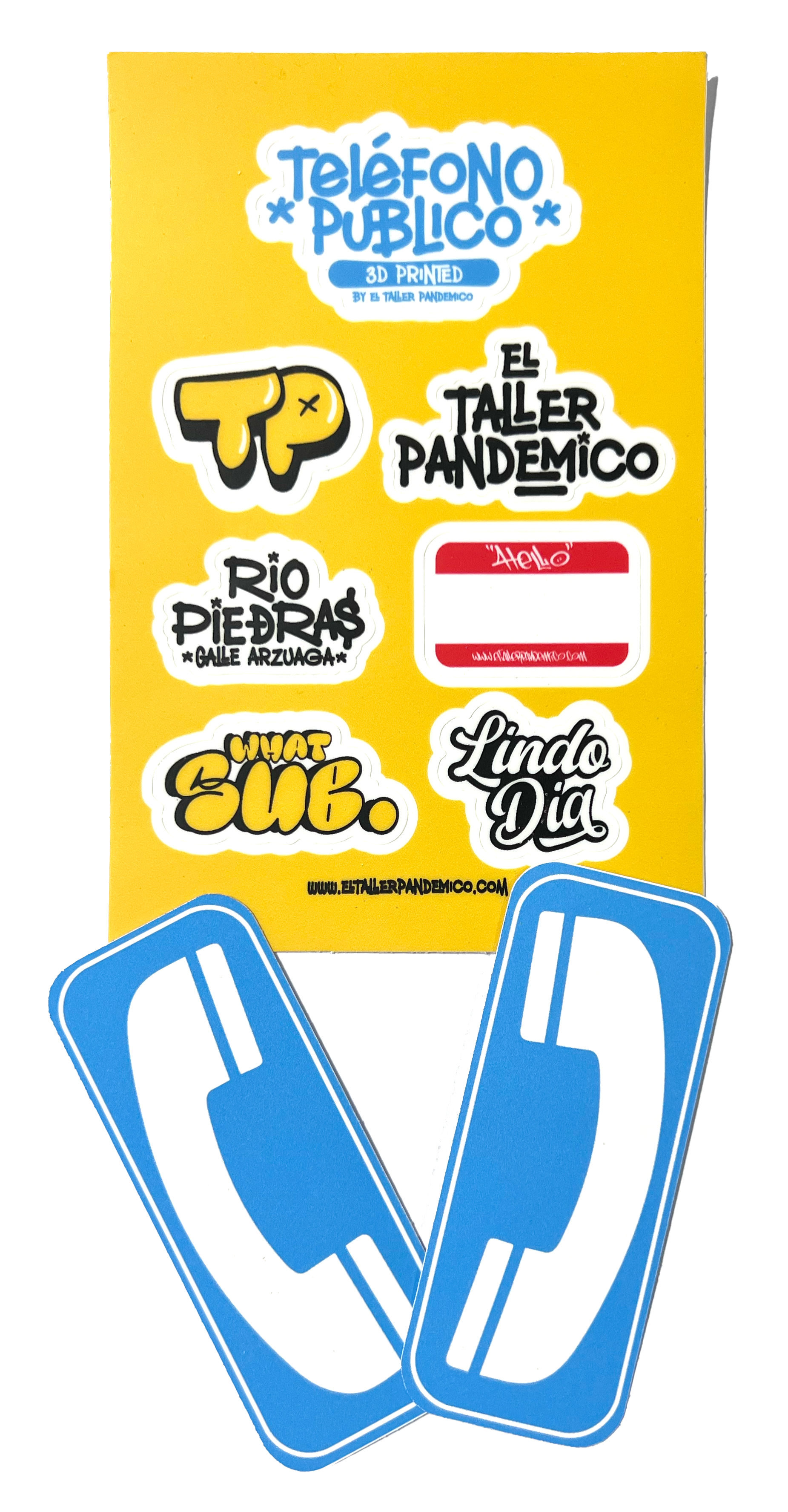 3D Printed Mini Teléfono Público