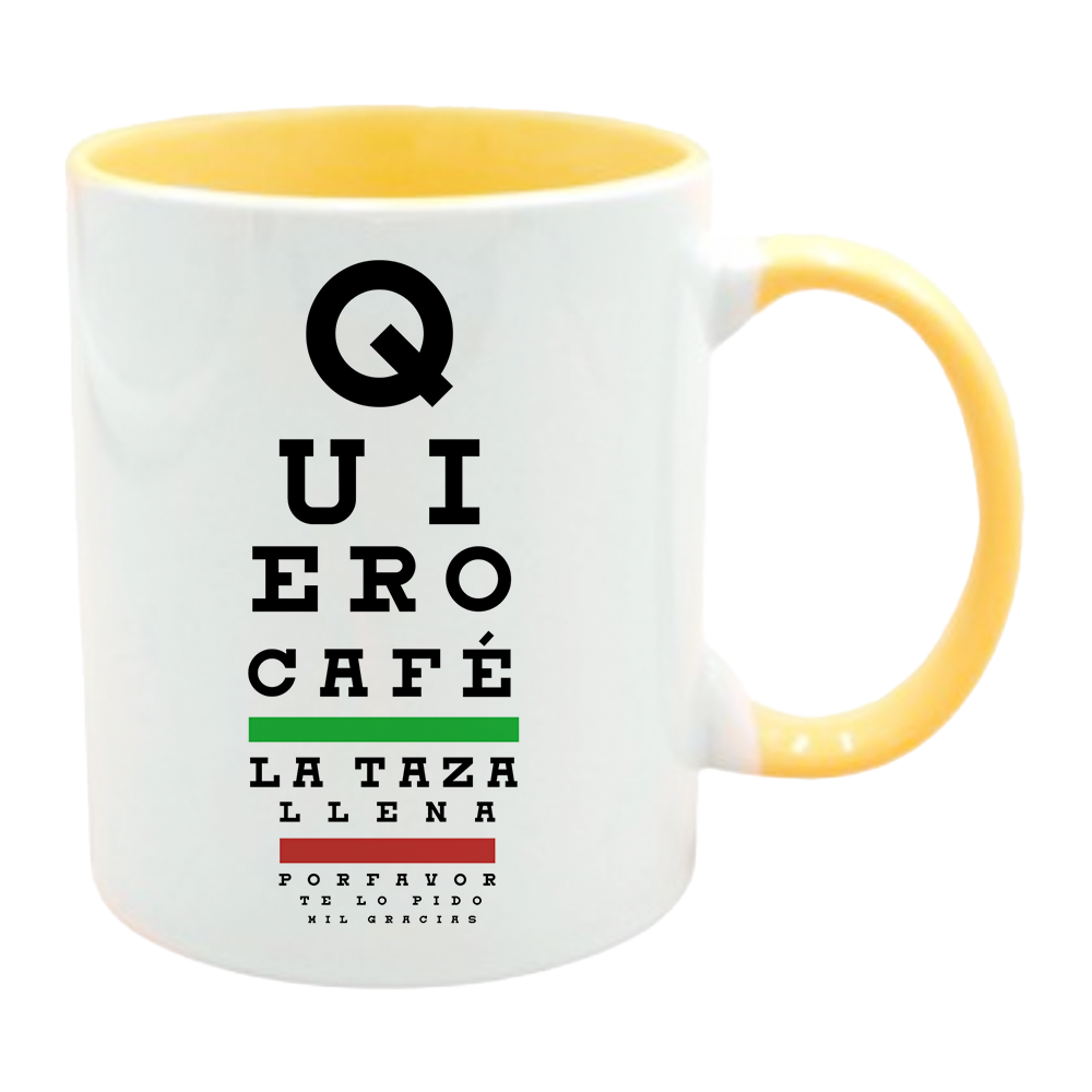 Taza de colores 11oz
