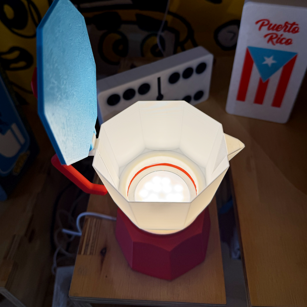 Greca Lamp 2.0 3D Printed