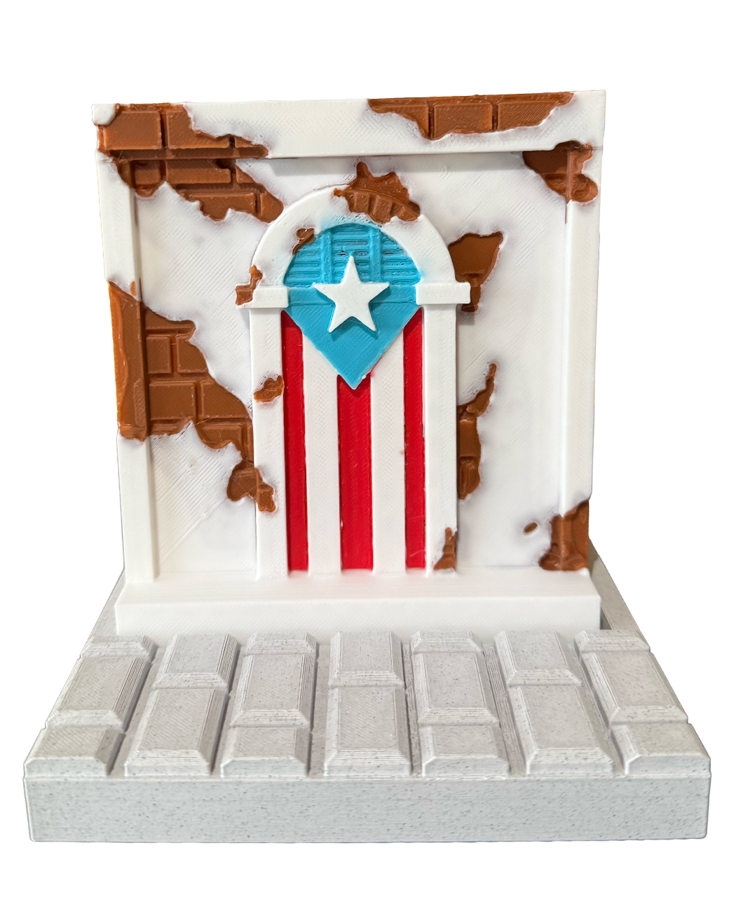 Tiesto Mediano Puerta Bandera