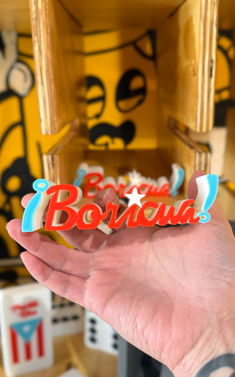 3D Print Boricua Sign