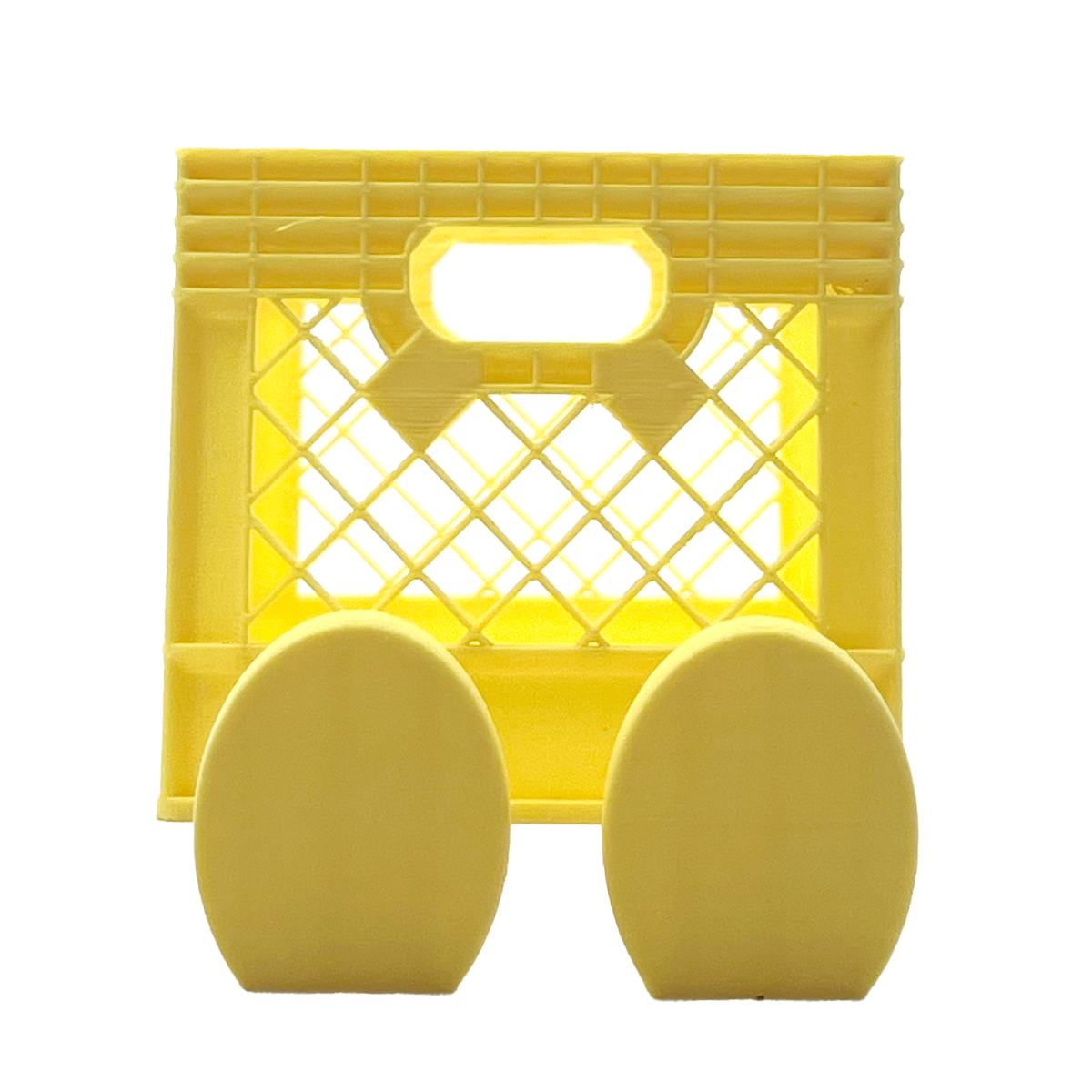 Milk Crate with Flexi Legs