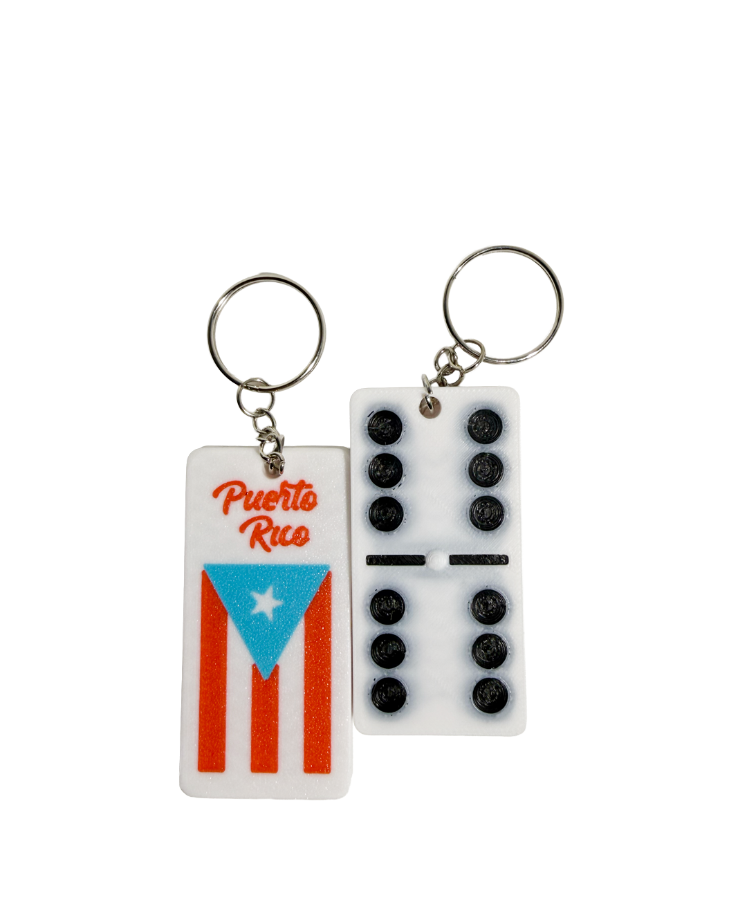 Domino Keychain