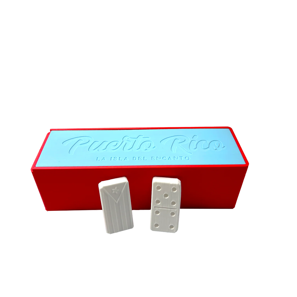 3D Puerto Rico Domino Set