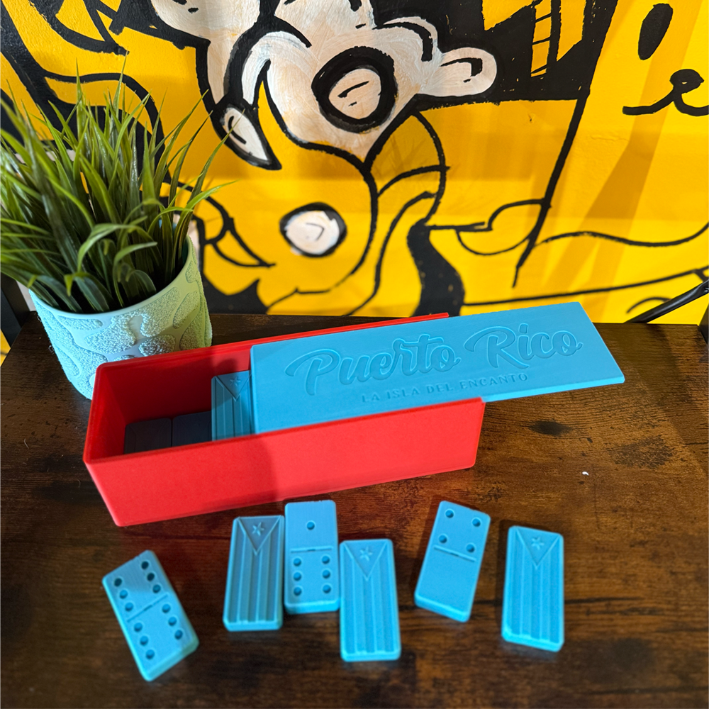 3D Puerto Rico Domino Set