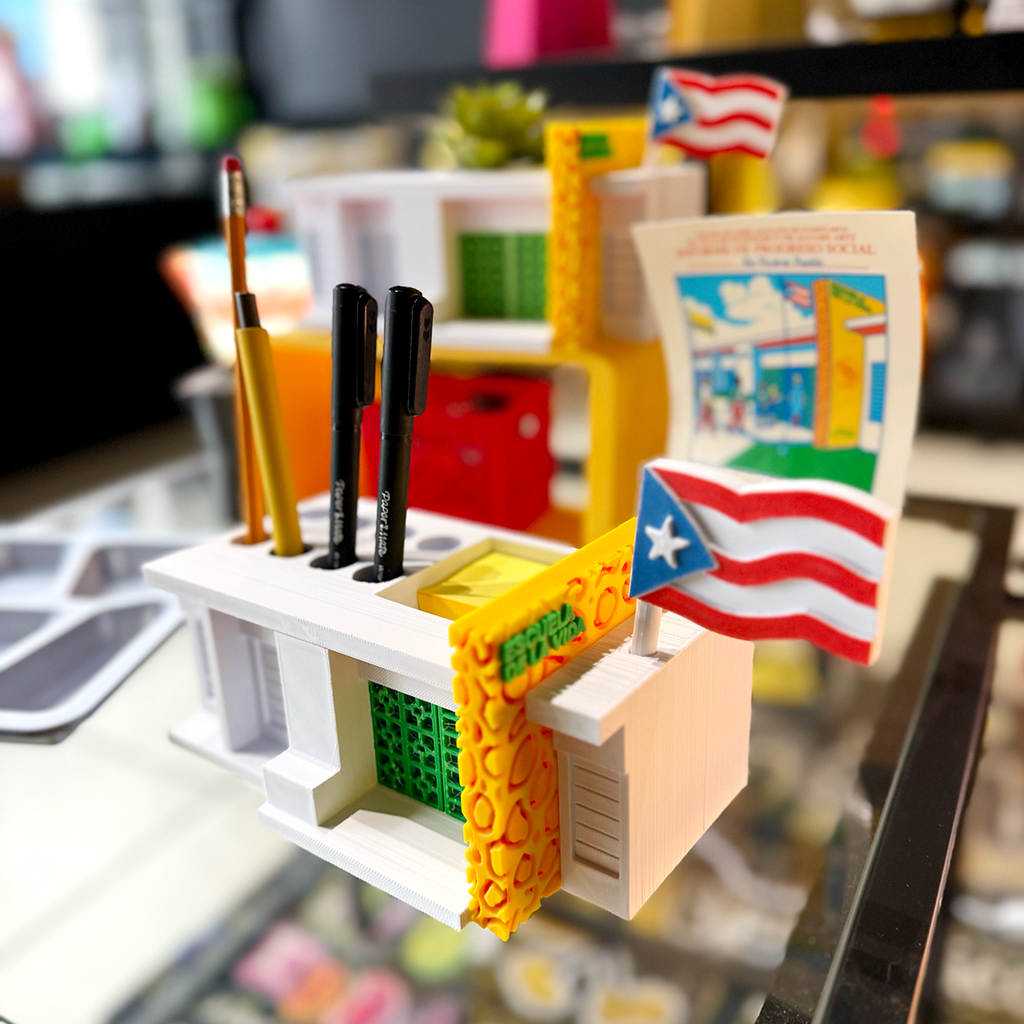 Escuela Pública portalápices