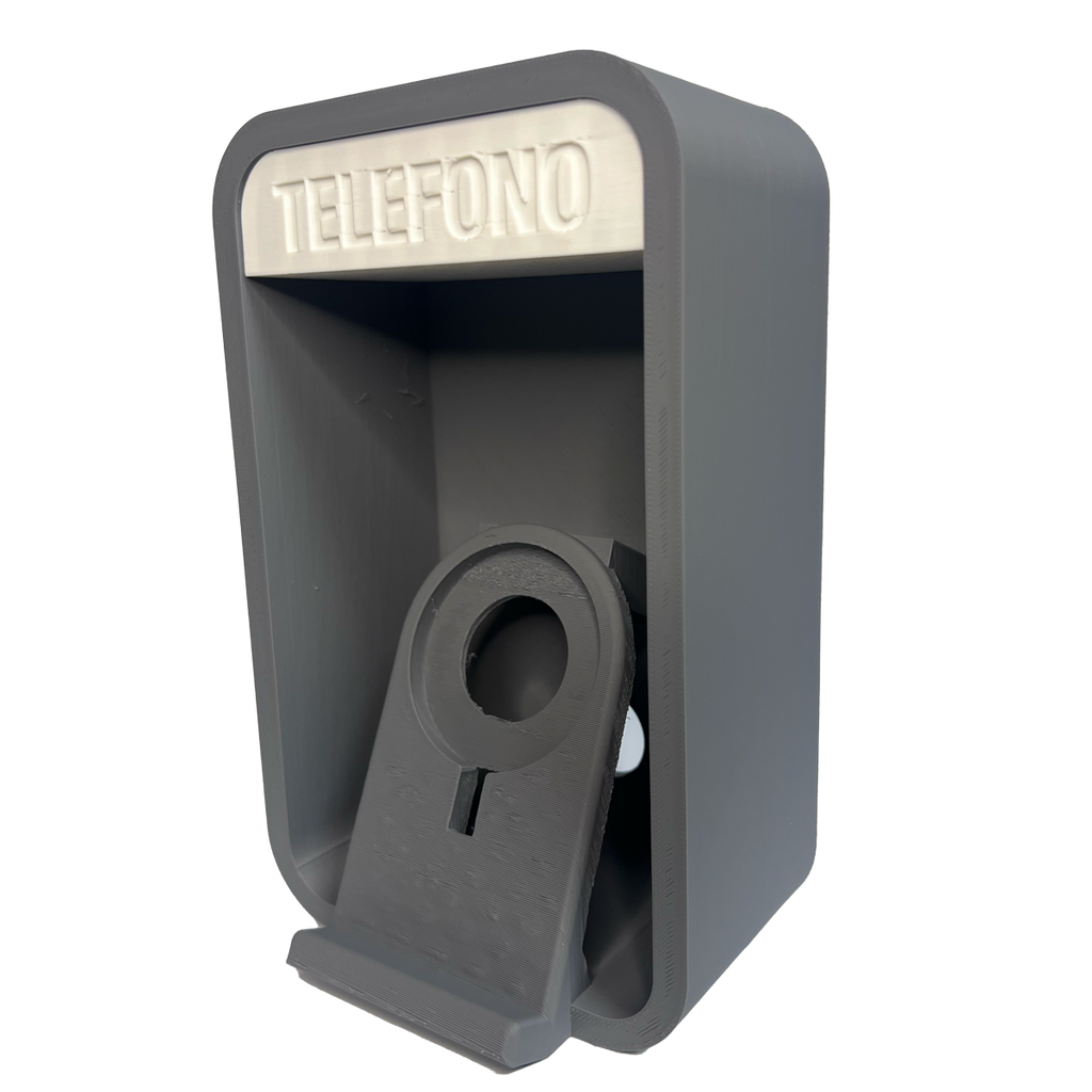 3D Printed Mini Teléfono Público