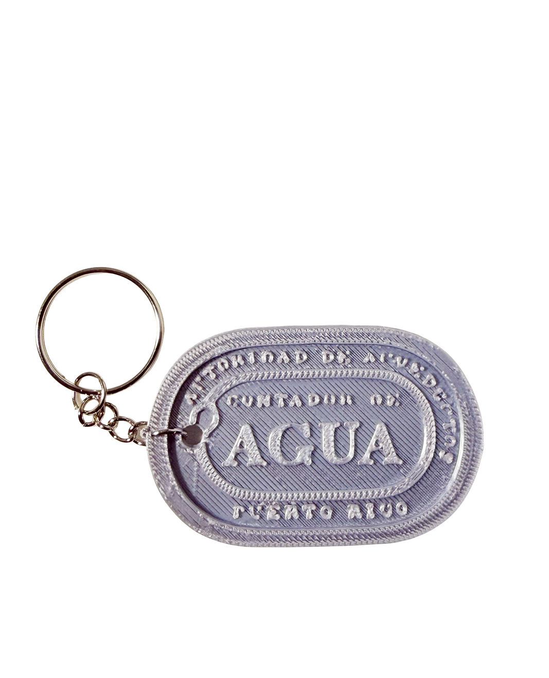 Tapa de Agua keychain